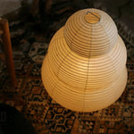 Bild in die Galerieansicht laden, Japanische Wabi Sabi weiße Reispapier Tischlampe