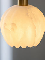Bild in die Galerieansicht laden, Lilin Alabaster-Pendelleuchte