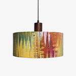 Cargar imagen en el visor de la Galería, Fabric drum pendant light 30