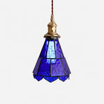 Cargar imagen en el visor de la Galería, French country ripple glass light fixture