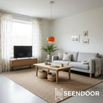 Load image into Gallery viewer, Clinco Modern Double Stained Glass Pendant Light for Living room
