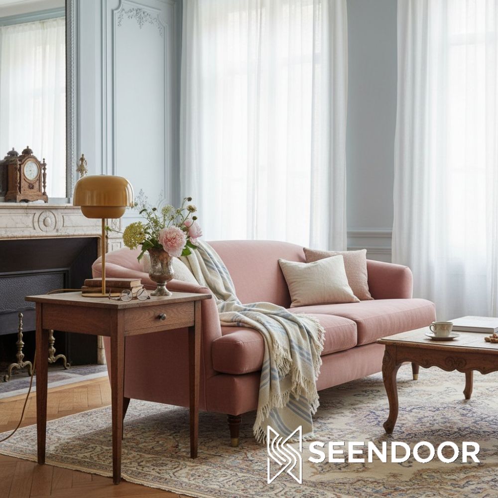 Clinco Modern Colorful Metal Lampshade Table Lamp for Dining room