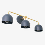 Load image into Gallery viewer, Metio Dome Farmhouse Vanity Wall Light Colorful Metal Sconce
