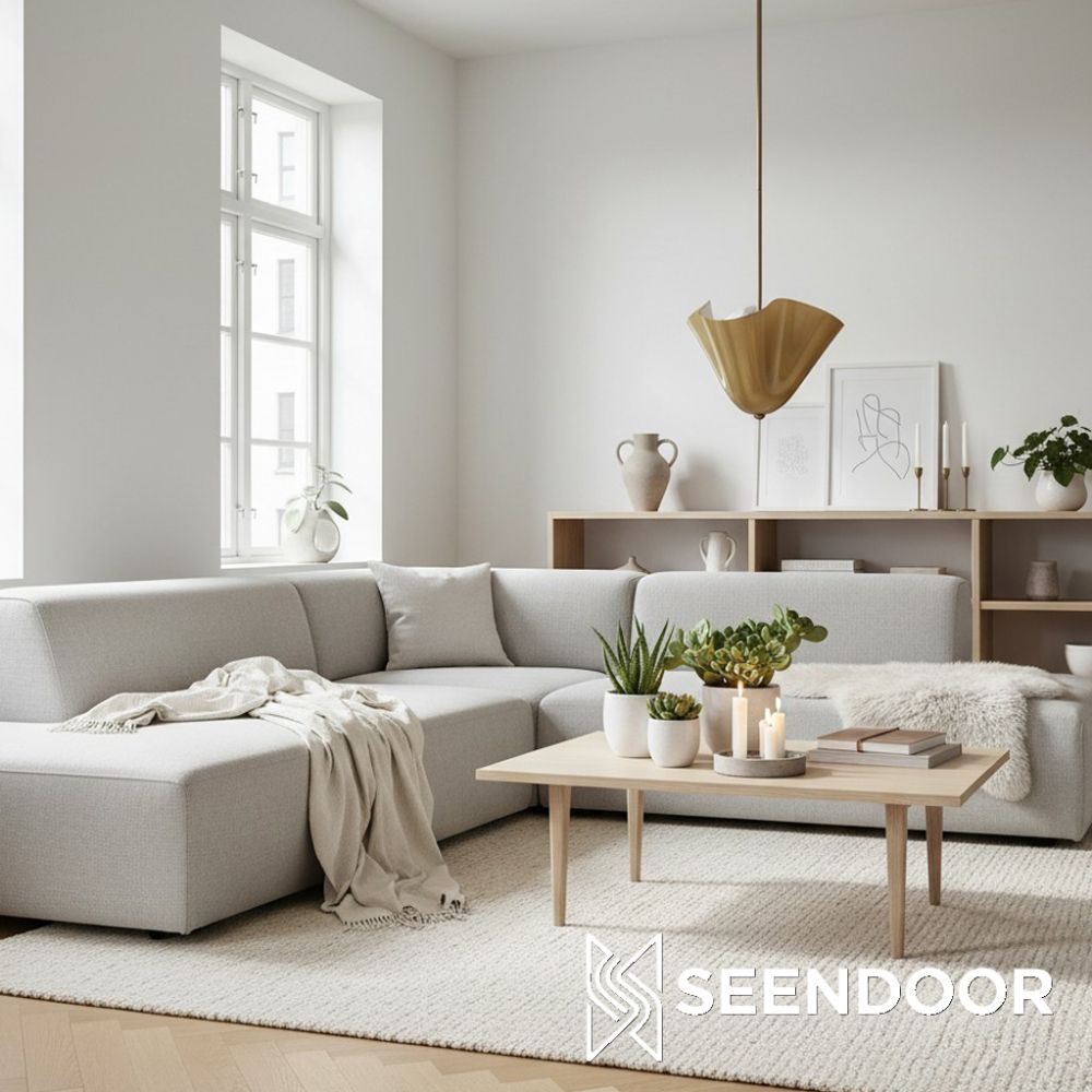 Bellina Pleated Shade Pendant Light Modern Hanging Lamp for Bedroom