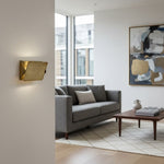 Load image into Gallery viewer, Vintage Brass Sconce with Flip Front - Artistic Metal Style
