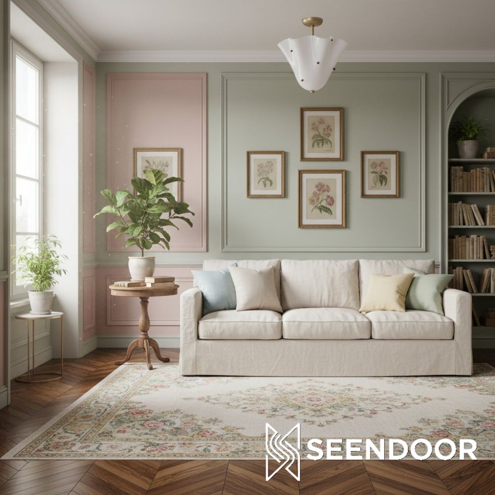 Bellina Plissierte Glas-Deckenleuchte Modern für Wohnzimmer