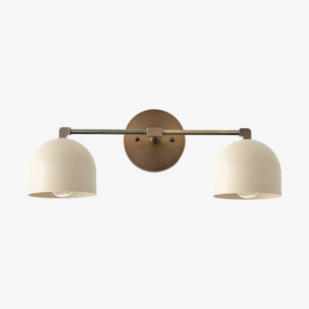 Metio Dome Half-Ball Design – Sleek Industrial Wall Light for Bathroom