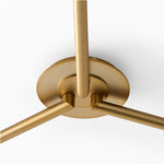 Load image into Gallery viewer, Elorina 3-Light Flush Mount Glass/Metal Ceiling Light - A Stylish Fixture for Modern Spaces
