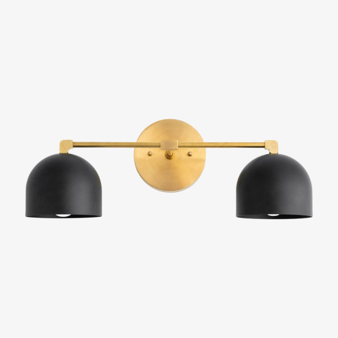 Metio Dome Half-Ball Design – Sleek Industrial Wall Light for Bathroom