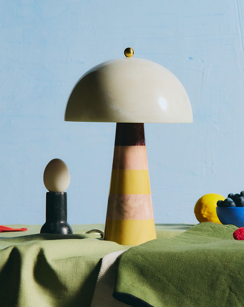 Lámpara de Mesa de Mármol Hed