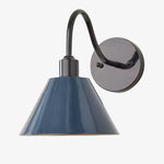 Afbeelding laden in galerijweergave, Narix Afgeronde Metalen Wandkandelaar - Strak Industrieel Ontwerp in Hedendaagse Stijl voor Slaapkamer en Lounge