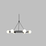 Load image into Gallery viewer, Brelia Round Light Chandelier - Modern Globe Chandelier in Stylish Design
