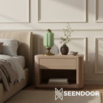 Load image into Gallery viewer, Retro Eloise Milk Glass Table Lamp for Bedroom Decor
