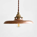 Afbeelding laden in galerijweergave, Distressed gold industrial pendant light