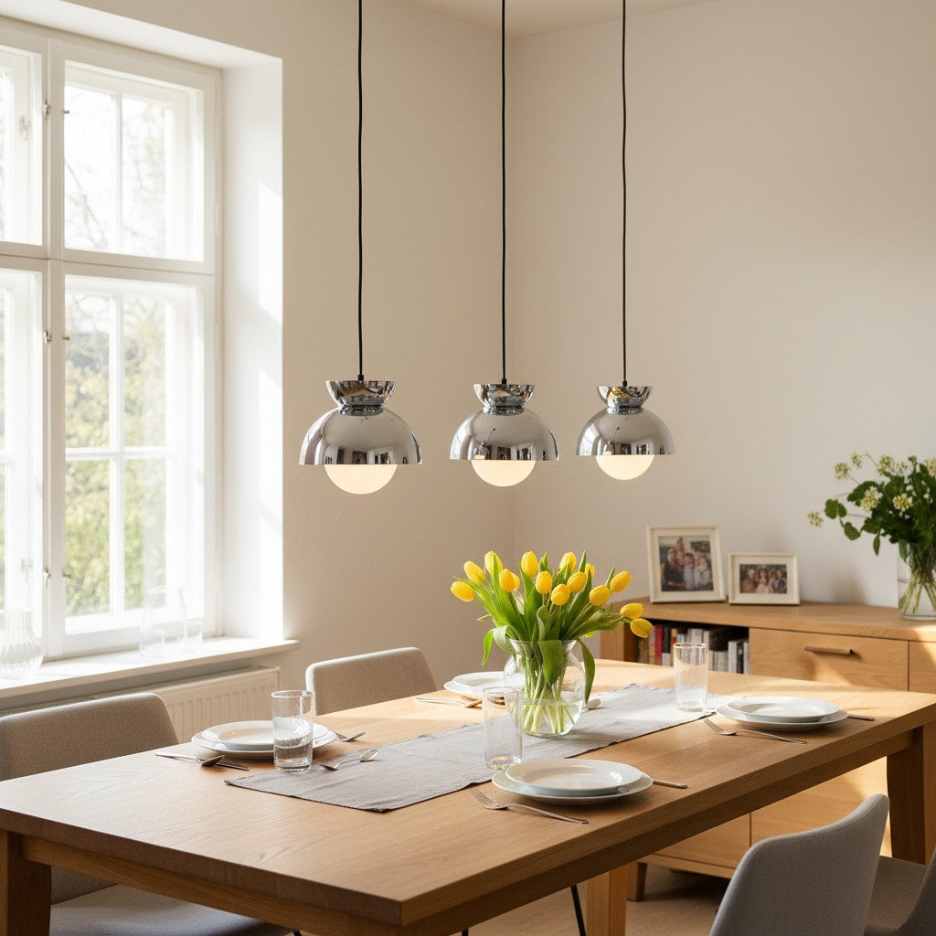 Suspension dôme moderne Aurelia – Design nordique sculptural