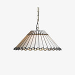 Load image into Gallery viewer, TF Allanton Art Deco Pendant Lamp - Elegant Glass Ceiling Light for Living Elegant Dining Room