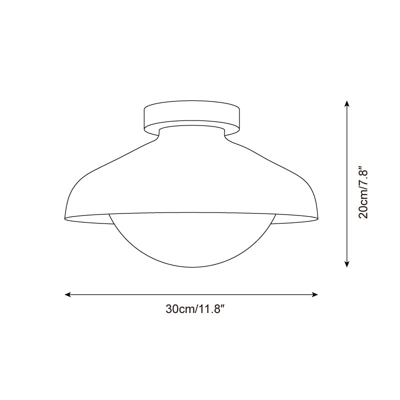Lampada da soffitto a cupola Skyline