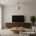 Load image into Gallery viewer, Eloise Vintage Glass Chandelier - Milk Glass Home Accent
