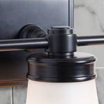Load image into Gallery viewer, Derlina Wall Sconce Light - Zinc Alloy with Glass Shade in Modern Finishes
