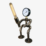 Cargar imagen en el visor de la Galería, Das retro industrial pipe table lamp