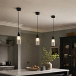 Carica l'immagine nella visualizzazione Galleria, Copper black mini pendant full product view