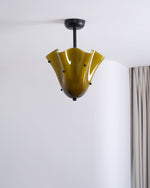Load image into Gallery viewer, Bellina Decorative Glass Ceiling Light - Modern Sculptural Flush Mount

