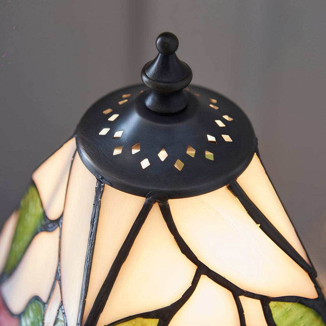 TF Botanica Decoratieve Tafellamp – Kleurrijke Bloemenlamp van Glas voor Gezellige Interieurs