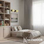 Load image into Gallery viewer, Eloise Brass Wall Sconce – Elegant Milk Glass Vintage Lighting
