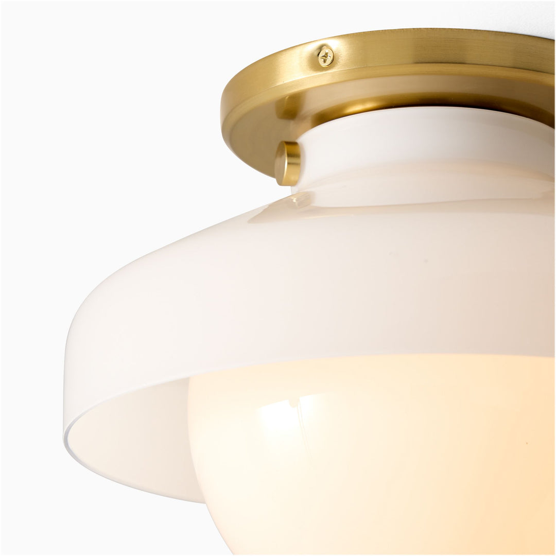 Hanton Modern Flush Mount Ceiling Light - Metal Minimalist Fixture