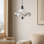 Load image into Gallery viewer, Cazelle French Vintage Wave Pendant Light – Soft Ambient Pendant Lamp for Interiors