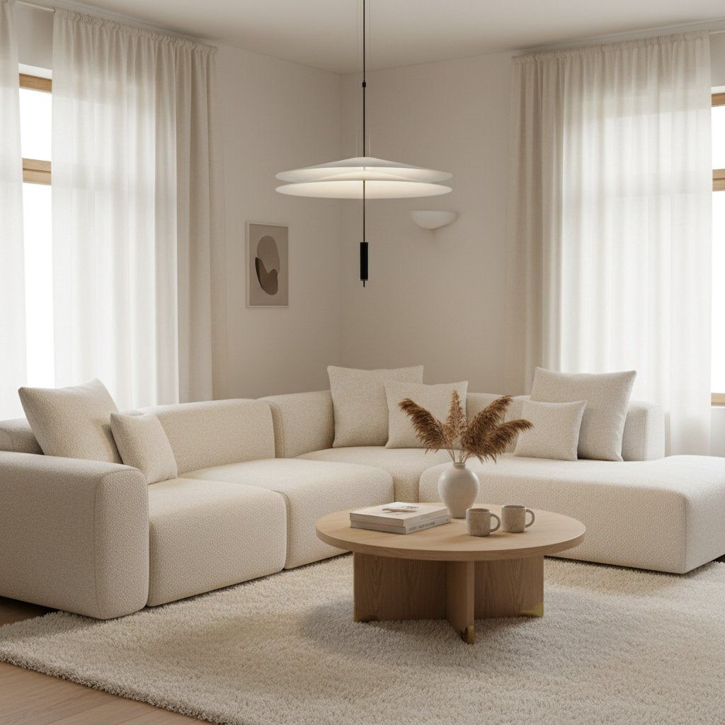 Plumeo Flamingo Meerdere Lagen Hanglamp - Minimalistisch Lichtarmatuur voor Moderne Woonkamers N54