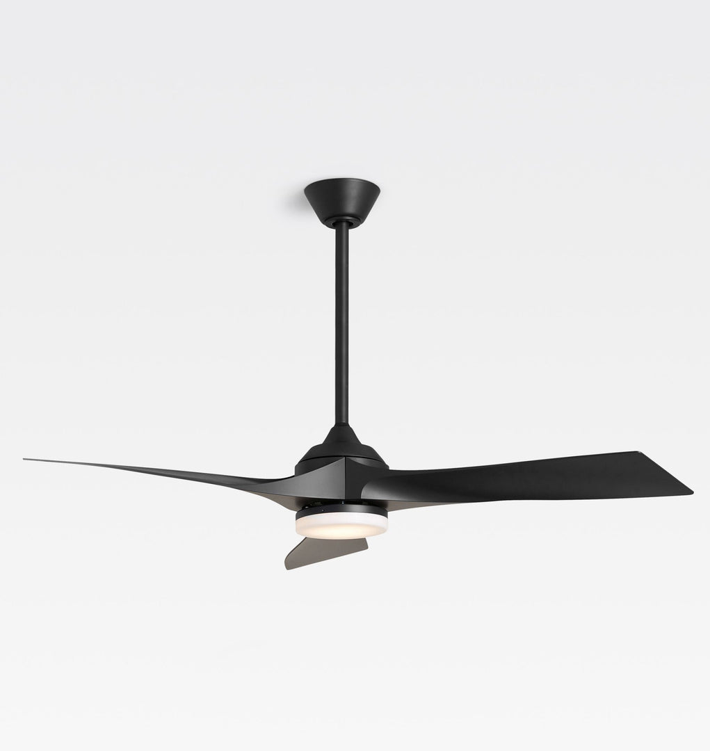 Sleek Ceiling Fan with LED Light - Transform Your Room Design