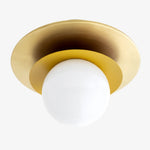 Load image into Gallery viewer, Artivo Layered Modern Brass Ceiling Light - Stylish Home Decor
