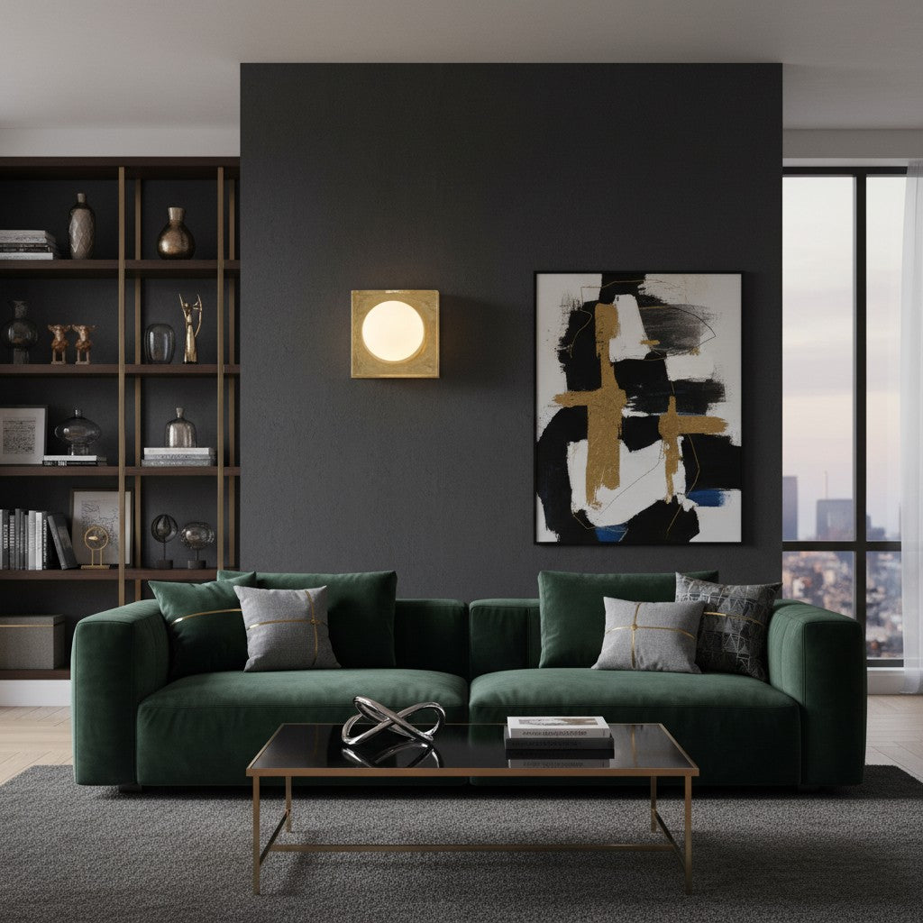 Vellaro Wandleuchte Glas- und Metalldesign – Zeitloser Stil für Küchen- und Bürobeleuchtung