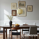 Load image into Gallery viewer, Eloise Vintage Glass Chandelier - Milk Glass Home Accent
