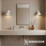 Load image into Gallery viewer, Brivana Angular Cone Mid-Century Wall Sconce for Hallway &amp; Bedroom
