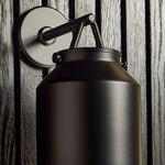 Load image into Gallery viewer, Hanton Minimalist Outdoor Wall Light - Matte Metal Industrial Sconce
