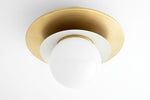 Load image into Gallery viewer, Artivo Layered Modern Brass Ceiling Light - Stylish Home Decor
