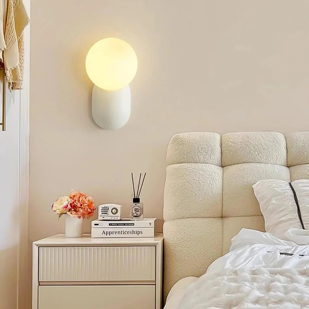 Luz de Pared de Orbe de Vidrio Nórdico Luma
