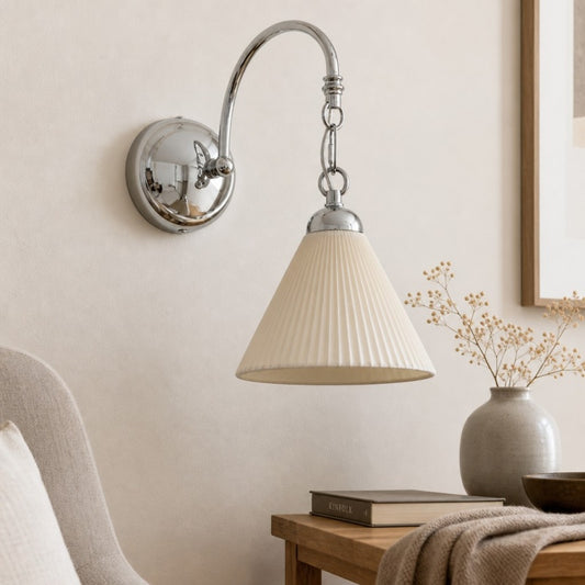 Lámpara de pared floral estilo francés Cazelle – Aplique retro artístico para iluminación de fondo
