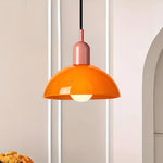 Cargar imagen en el visor de la Galería, Lámpara Colgante Aurora Nórdica Colorida en Forma de Cuenco