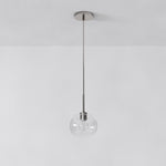 Load image into Gallery viewer, Selvion Sculptural Globe Pendant Light - Modern Glass Pendant Lamp - Sleek Design
