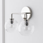 Load image into Gallery viewer, Selvion Artistic Globe Sconce Light - Handcrafted Glass Sculptural Wall Fixture
