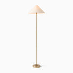Load image into Gallery viewer, Diora Table &amp; Floor Lamps - Linen Shade Modern Linear Style Sophisticated Accent
