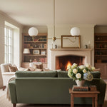 Load image into Gallery viewer, Glorica Glass Linear Modern Chandelier for Kitchen &amp; Living Room
