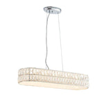 Afbeelding laden in galerijweergave, Glomara Stijl Geometrische Kristallen Hanglamp – Glamoureus Eetkamer Middelpunt