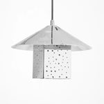 Cargar imagen en el visor de la Galería, Bauhaus Hollow Silver Single Pendant Light
