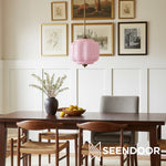 Load image into Gallery viewer, Eloise Vintage Glass Chandelier - Milk Glass Home Accent
