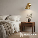Load image into Gallery viewer, Brivana Angular Cone Mid-Century Wall Sconce for Hallway &amp; Bedroom
