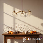 Load image into Gallery viewer, Glorica Cluster Globe Modern Chandelier for Dining Room &amp; Foyer
